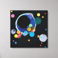 Plusieurs cercles par Wassily Kandinsky