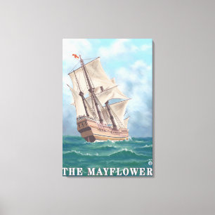 Toile Plymouth, MassachusettsView de la fleur