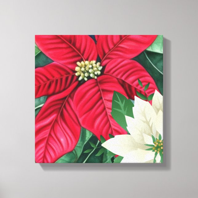 Toile Poinsettia (Recto)