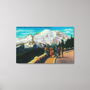 Toile Point d'inspiration au parc de lever de soleil