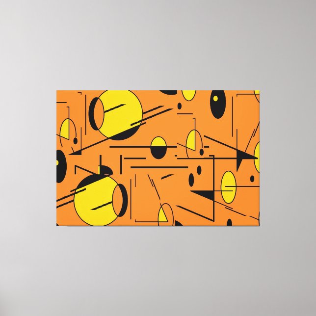 Toile Pointe du Monstre Atomique - Ken Gage MCM Art (Recto)