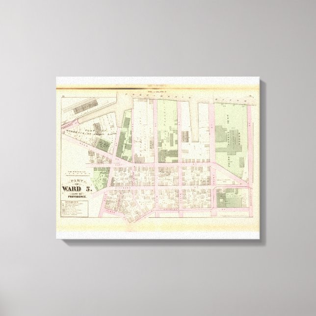 Toile Pointe Street Iron Works Phenix Fer Fonderie (Recto)