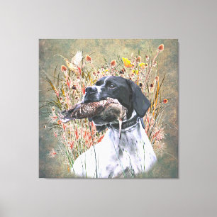 Toile Pointeur, Chasse Bécasse