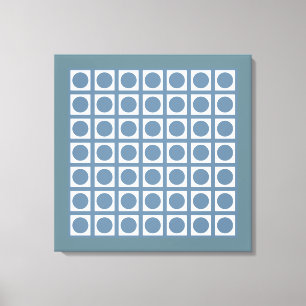 Toile Points Gris Français Élégants