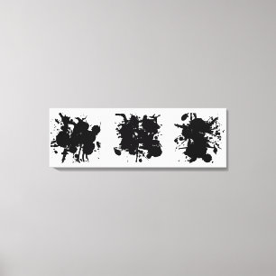 Toile Points noirs Abstraits modernes