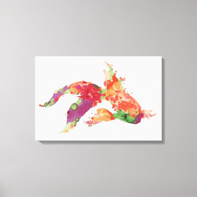 Toile poisson d'eau (Recto)
