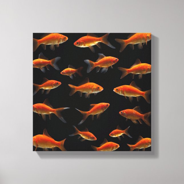 Toile Poisson d'or 3 (Recto)