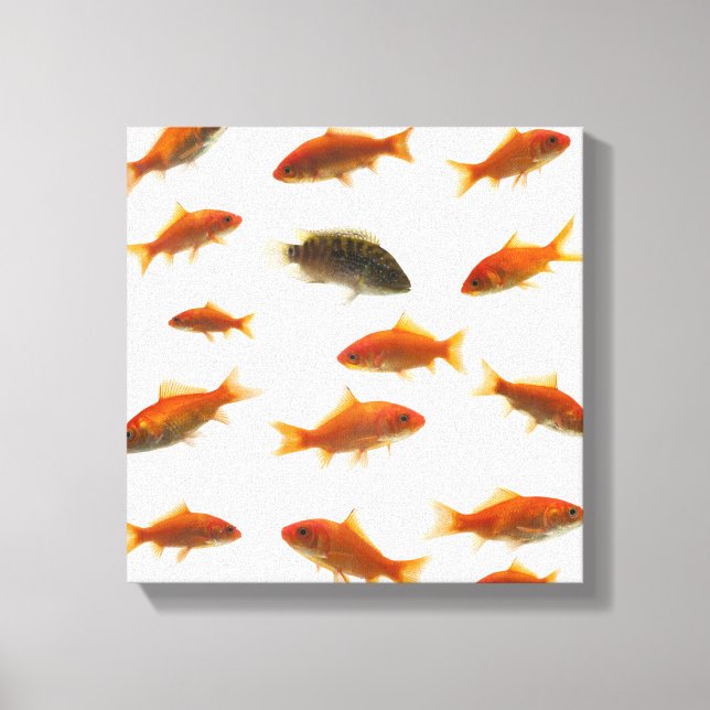 Toile Poisson d'or 4 (Recto)