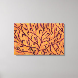 Toile Poivre à fleurs de sable Fleur sauvage Floral Art