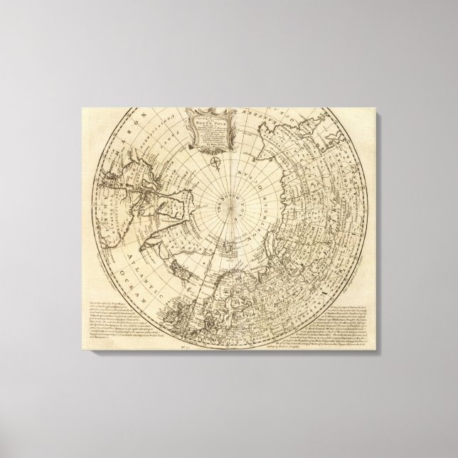 Toile Pôle Nord (Recto)