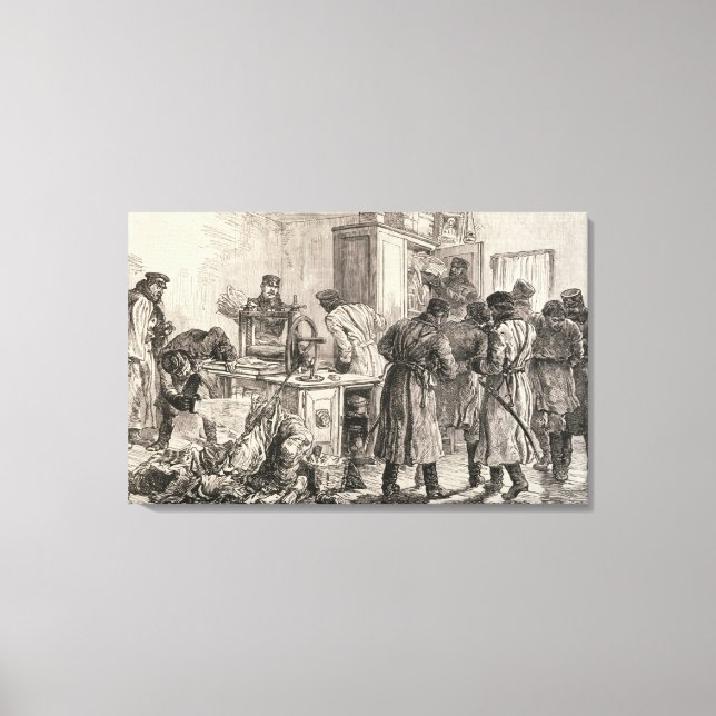 Toile Police de Saint-Pétersbourg (Recto)