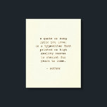Toile Police d'écriture murale de devis personnalisée<br><div class="desc">Ajoutez votre poème ou vers favori à cette toile d'enveloppement de galerie de haute qualité. Customisez le texte,  la police et la taille pour faire un cadeau mémorable pour vous-même ou l'être aimé à admirer et être inspiré pour les années à venir.</div>