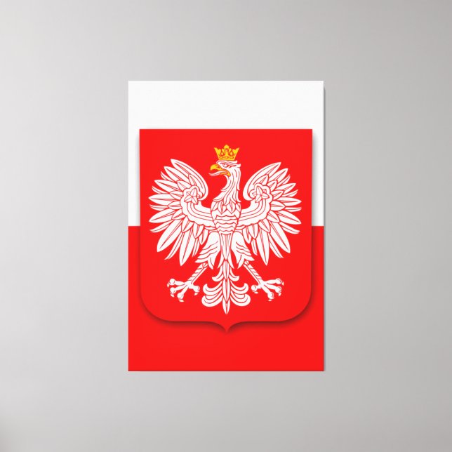 Toile Pologne Coupe du monde de football 2022 Polska (Recto)