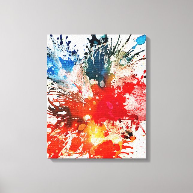 Toile Polychromoptique #16 par Michael Moffa (Recto)