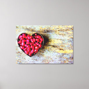 Toile "Pomegranates Heart Fruit" Belle Photo. Commandez 