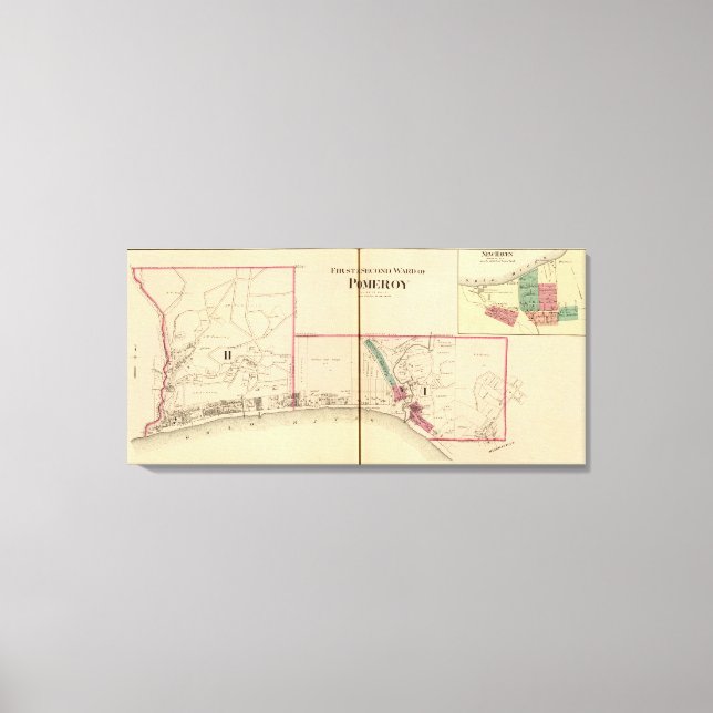 Toile Pomeroy, Virginie occidentale (Recto)