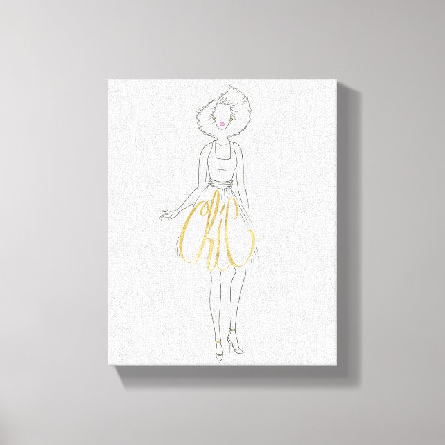 Toile Pomme sauvage | Style Sayings - Robe Chic (Recto)