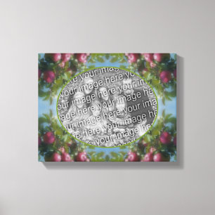 Toile Pommes rouges sur l'arbre Créez votre propre photo