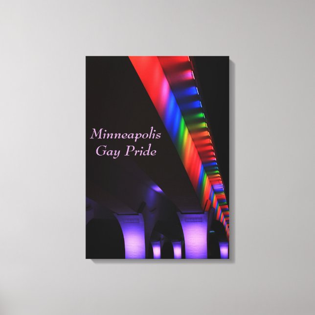 Toile Pont 35W Minneapolis - Gay pride (Recto)