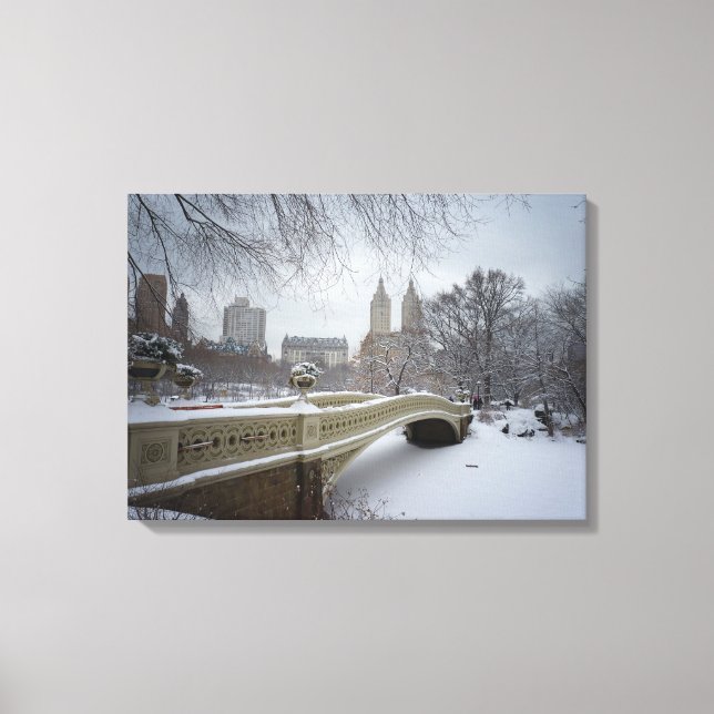 Toile Pont Bow - Central Park Winter (Recto)