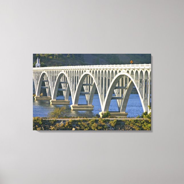 Toile Pont commémoratif Patterson autoroute 101 sur (Recto)