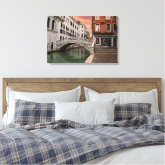 Toile Pont de Canonica Venise Italie