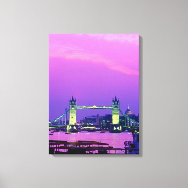 Toile Pont de la Tour, Londres, Angleterre (Recto)