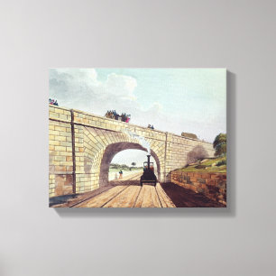 Toile Pont, de 'Liverpool et de Manchester Railway