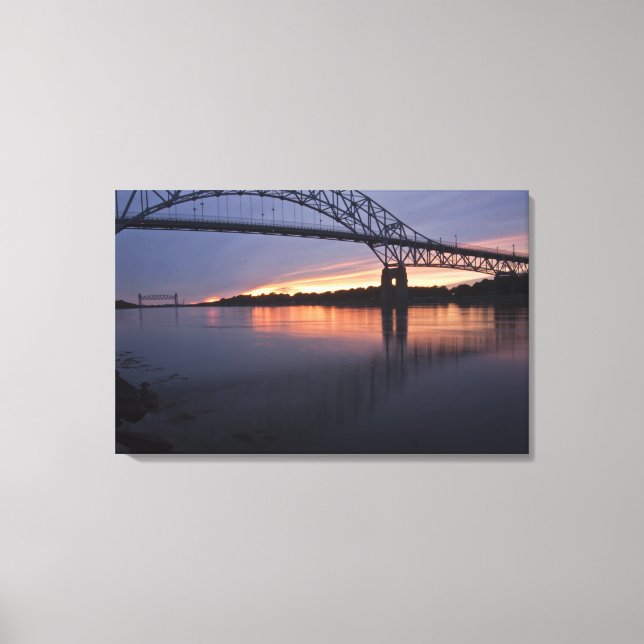 Toile Pont de Sagamore sur le canal de Cape Cod, 2 (Recto)