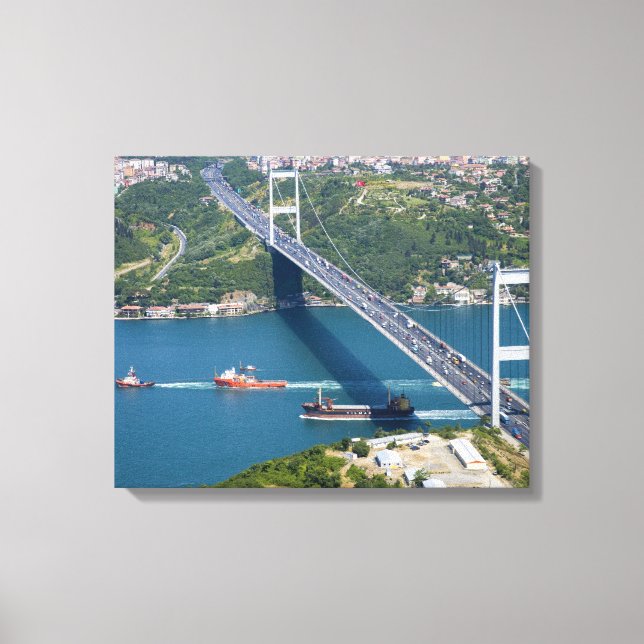 Toile Pont Fatih Sultan Mehmet sur le Bosphore, (Recto)