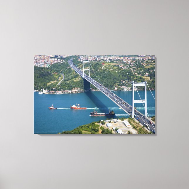 Toile Pont Fatih Sultan Mehmet sur le Bosphore, (Recto)