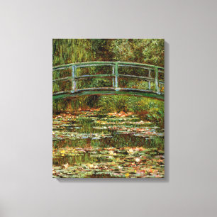 Toile Pont français de Monet Giverney