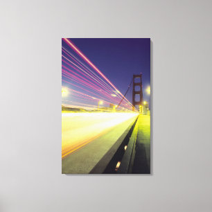 Toile Pont Golden Gate, feux de circulation, San