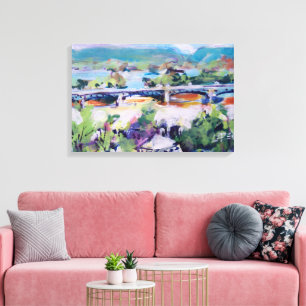 Toile Pont Harvey Taylor / Artiste Larry Lerew