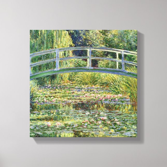 Toile Pont japonais Claude Monet Art (Recto)