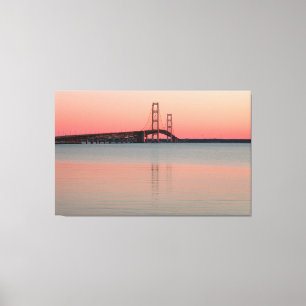 Toile Pont Mackinac, Michigan
