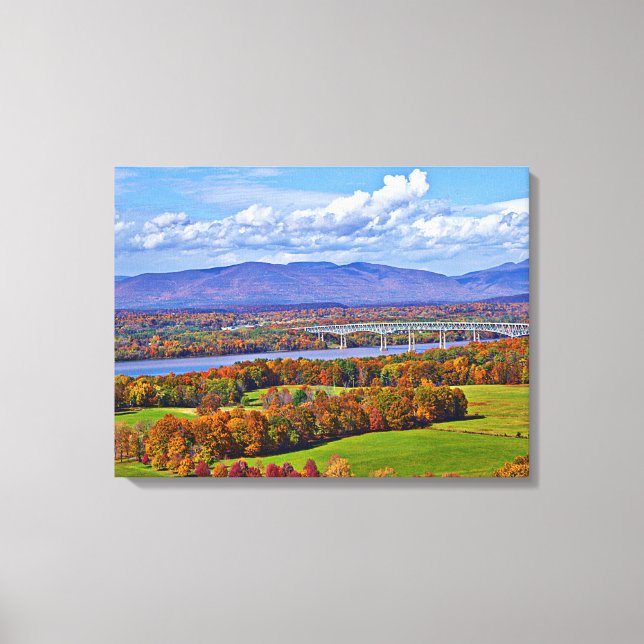Toile Pont Rhinecliff à l'automne (Recto)
