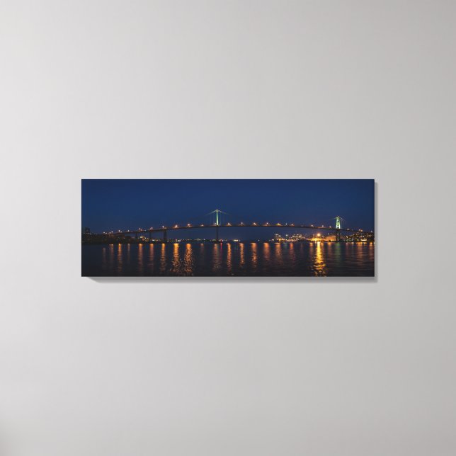 Toile Pont Sir John A. MacDonald - Halifax (N.-É.) (Recto)