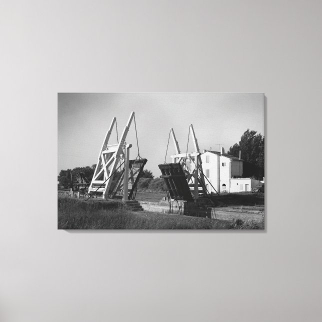 Toile pont Van Gogh, Arles, vers 1850-1960 (Recto)