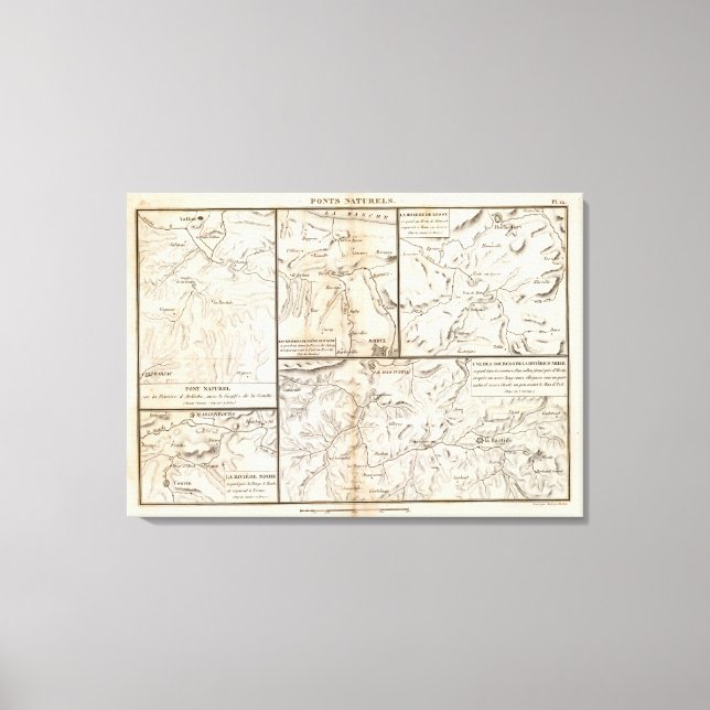 Toile Ponts naturels (Recto)