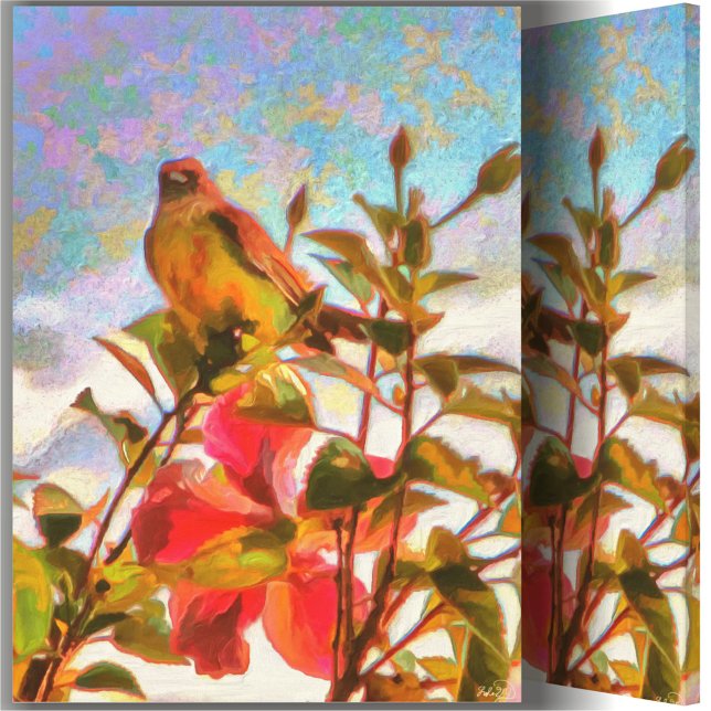 Toile Poolside Singer 2338 Art (Créateur téléchargé)