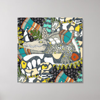 Toile pop animalier