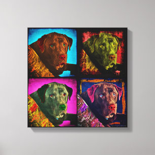 Toile pop art