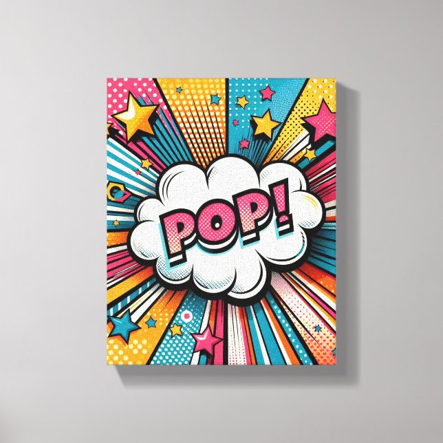 Toile Pop-art (Recto)