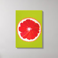 Pop art agrumes pink pamplemousse original