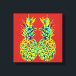 Toile Pop Art ananas<br><div class="desc">2023</div>