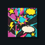 Toile Pop Art Dopamine Collage en Neon Halftone Burst<br><div class="desc">Entrez dans un monde où la nostalgie de la couleur, de la forme et de la culture pop se heurte à un hommage électrisant à la ruée de la dopamine. "Pop Art Dopamine Collage dans Neon Halftone Burst Vibe" est une pièce de toile à grande échelle qui abandonne la chimie...</div>