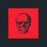 Toile Pop Art rouge crâne<br><div class="desc">Ce produit était très bon et j'adore comme il est facile pour la conception de personnaliser. Le design était très simple,  donc je suis très heureux quand je crée.</div>