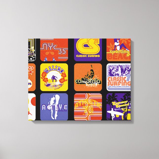 Toile Pop Culture Sports Mouvement (Recto)