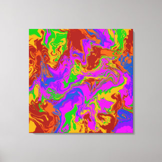 Toile Porridge de cerveau en Abstrait